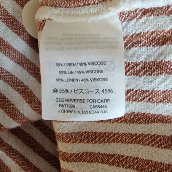 Madewell Linen Blend Mini Dress. Size S. - Picture 4 of 7
